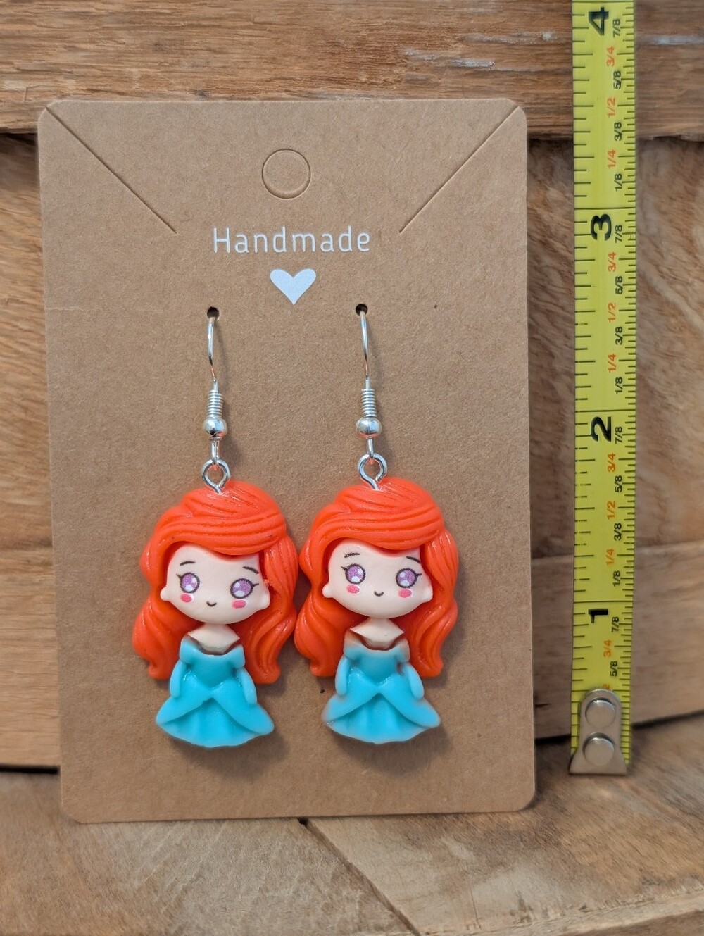 Disney's The Little Mermaid Ariel Earrings NEW